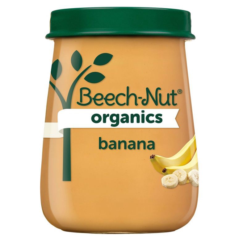 slide 1 of 14, Beech-Nut Organics Bananas Baby Food Jar - 4oz, 4 oz