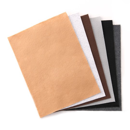 slide 1 of 4, 9" X 12" Neutral Felt Sheets By Creatology, 18ct., 18 ct