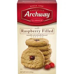 Archway Cookies Raspberry Fruit Filled Cookies, 9 oz