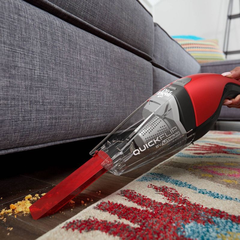 slide 3 of 5, Dirt Devil Quick Flip 8V Cordless Lightweight Handheld Vacuum - BD30010, 1 ct