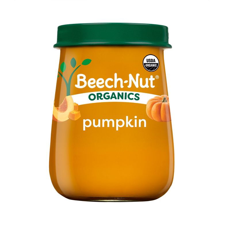 slide 1 of 7, Beech-Nut Non-GMO Organics Pumpkin Baby Food Jar - 4oz, 4 oz