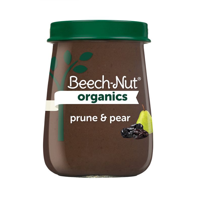 slide 1 of 8, Beech-Nut Organics Prune & Pear Baby Food Jar - 4oz, 4 oz