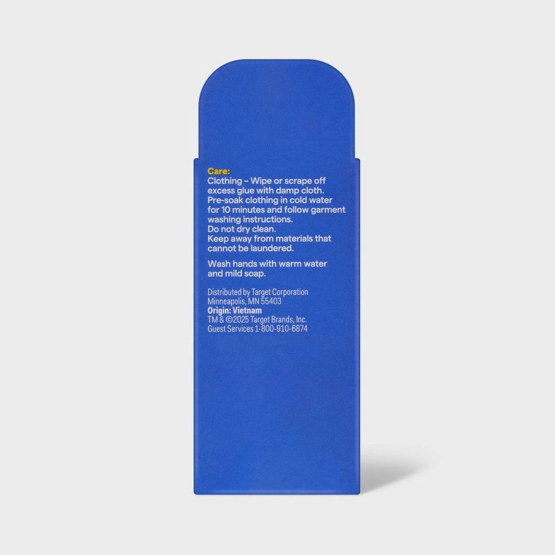 slide 3 of 3, Glue Stick 2ct Disappearing Purple - up&up™: Non-Toxic, Art & Stationery, Kids, Choking Hazard Warning, 2 ct