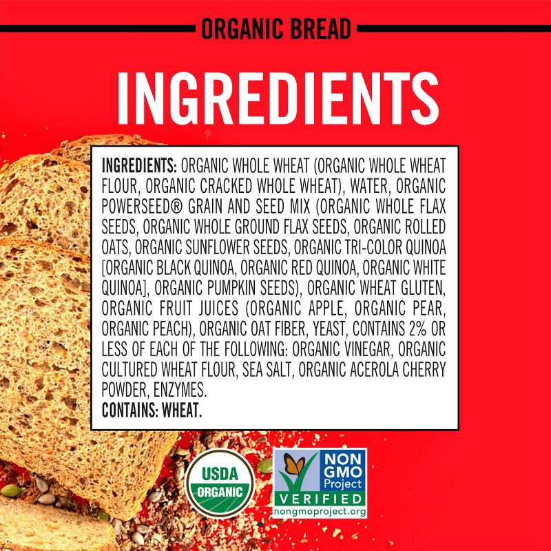 slide 6 of 16, Dave's Killer Bread Organic Powerseed Sandwich Bread - 25oz, 25 oz