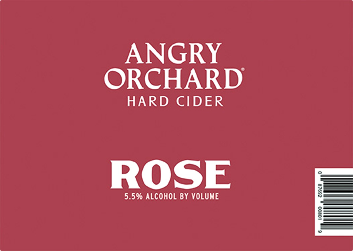 slide 8 of 8, Angry Orchard Rosé Hard Apple Cider, Spiked (12 fl. oz. Bottle, 12pk.), 12 ct; 12 fl oz