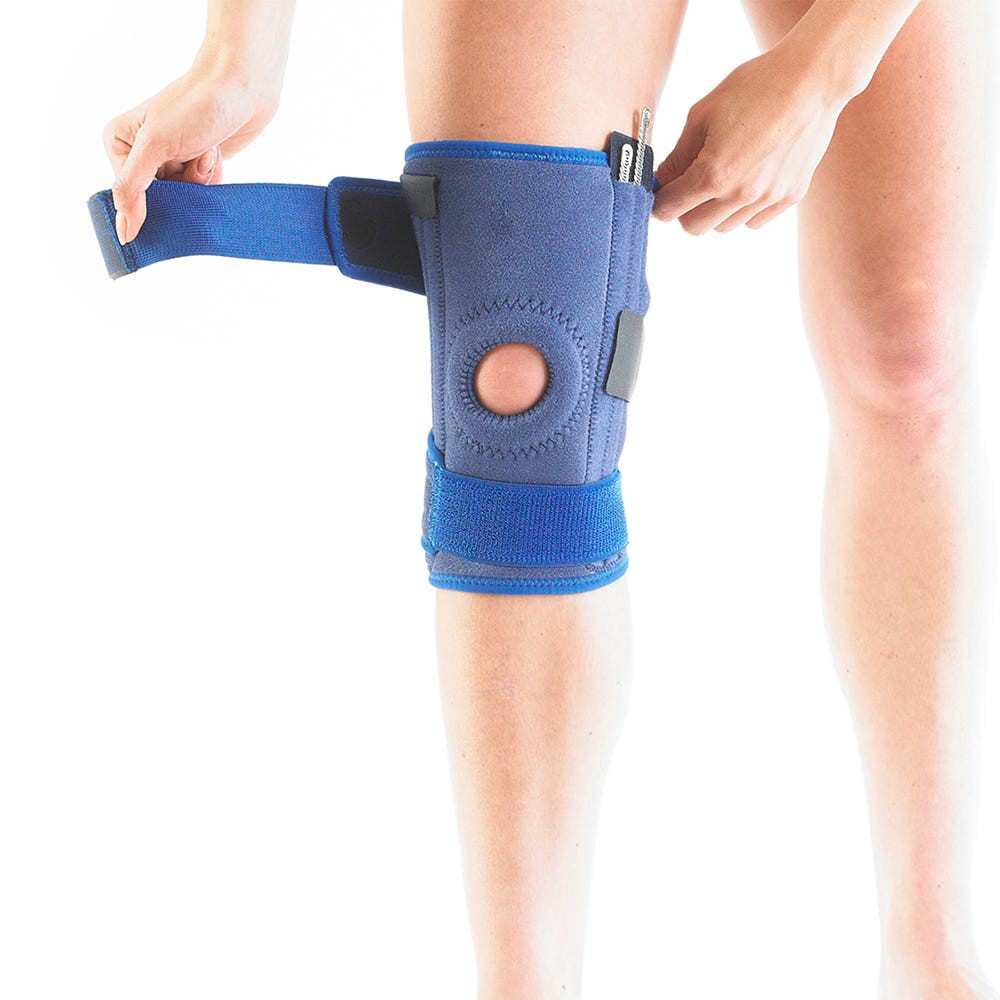 slide 3 of 5, Neo G Stabilized Open Knee Support, One Size