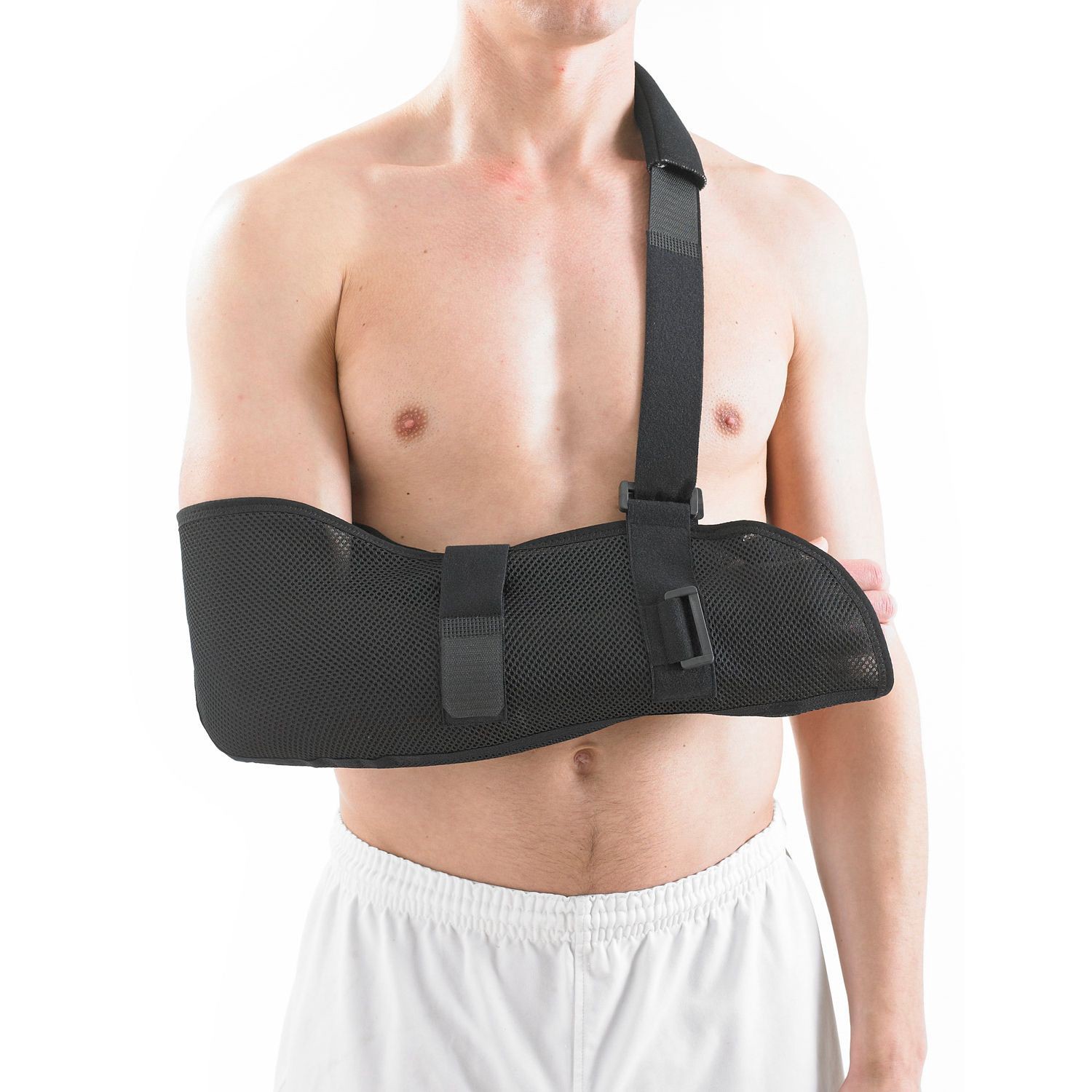 slide 2 of 7, Neo G Airflow Breathable Arm Sling, Adjustable Size, 1 ct