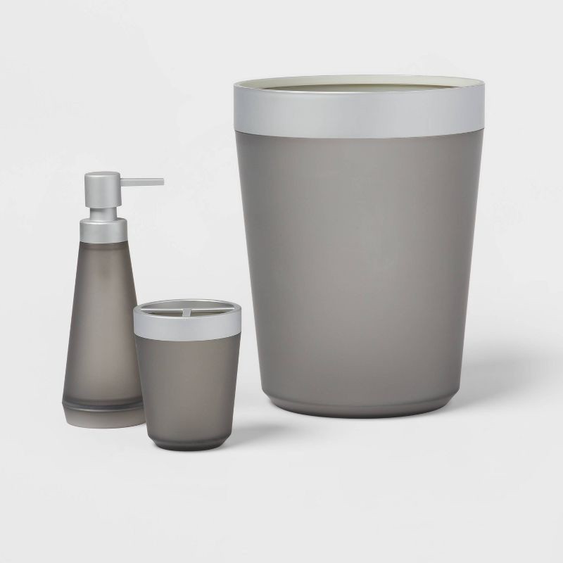 slide 4 of 4, Toothbrush Holder Gray - Room Essentials™, 1 ct