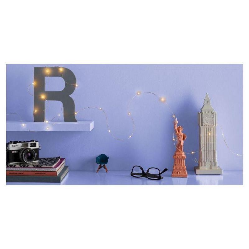 slide 1 of 1, Fairy String LED Lights Brass - Room Essentials, 1 ct