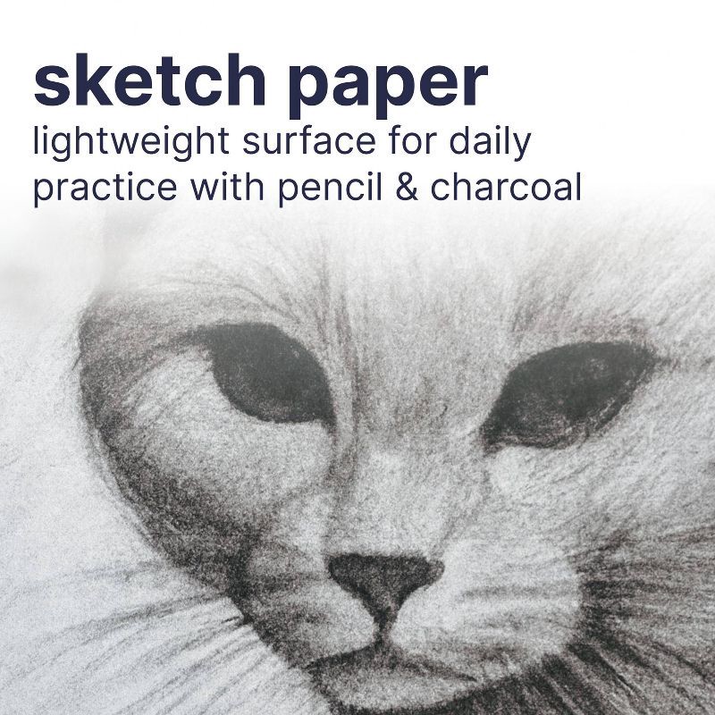 slide 4 of 5, Strathmore Sketch Pad 9"x12" 100 Sheet, 1 ct