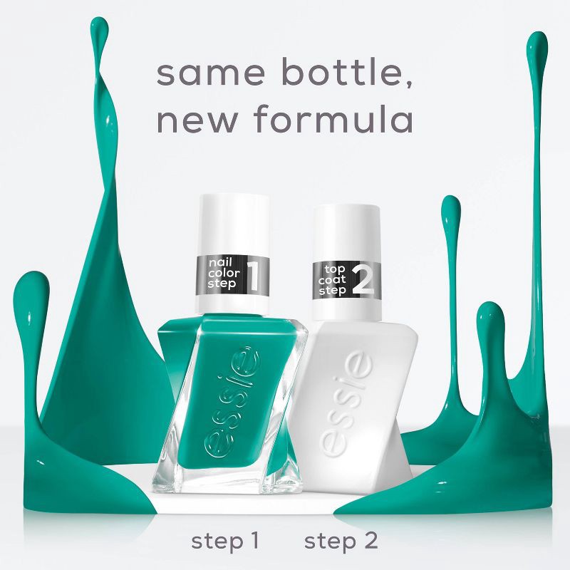 slide 5 of 8, essie Gel Couture Nail Polish - Sheer Fantasy - 0.46 fl oz, 0.46 fl oz