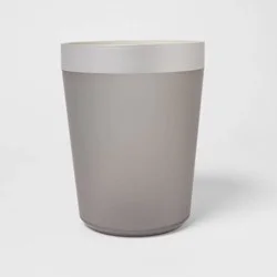 Wastebasket Gray - Room Essentials™