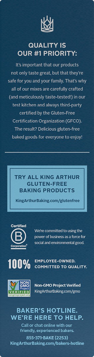 slide 4 of 9, King Arthur Baking Gluten Free Pumpkin Bread + Muffin Mix 12 oz, 12 oz