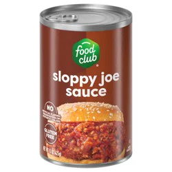 Food Club Sloppy Joe Sauce 15 oz