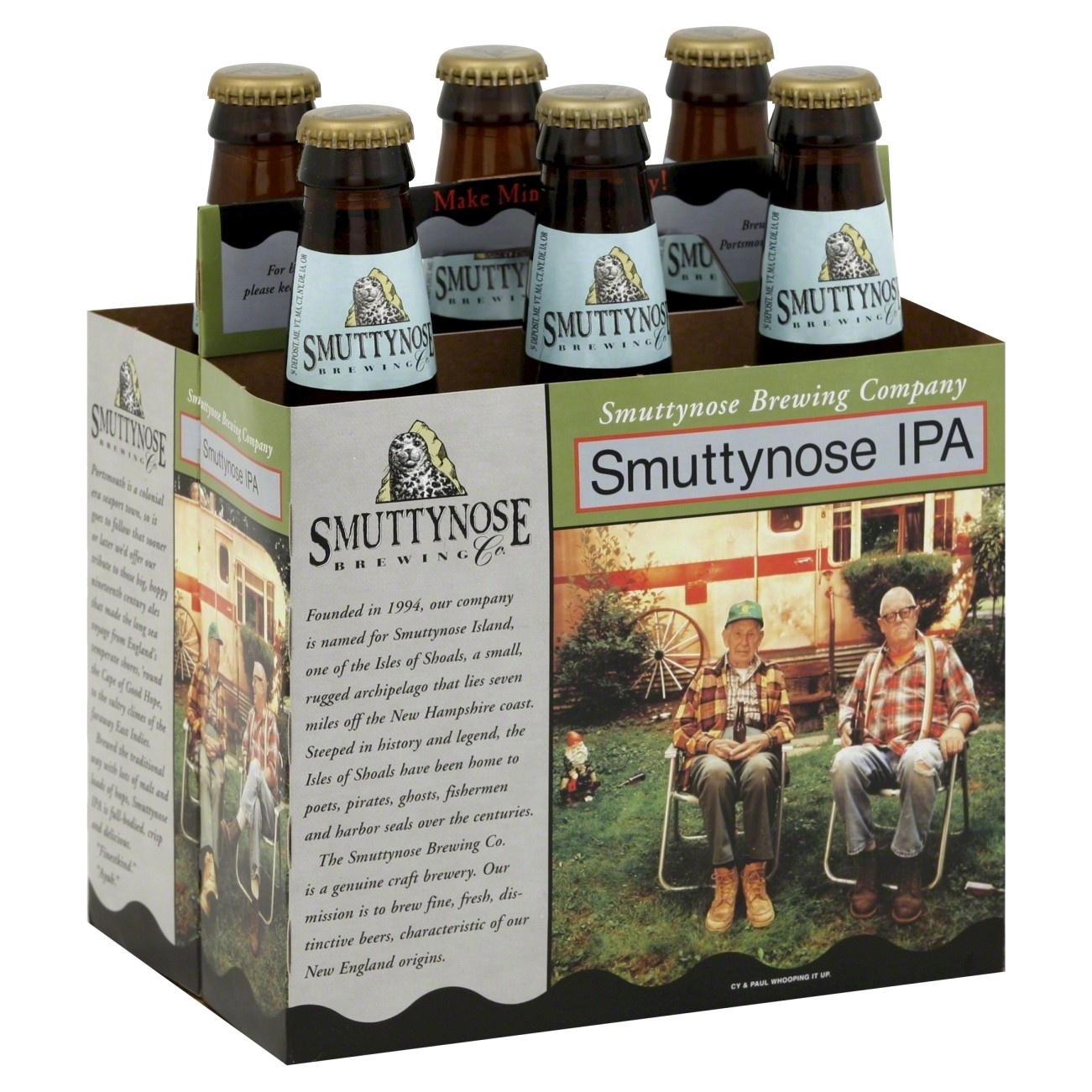 slide 1 of 1, Smuttynose Brewing Company Smuttynose IPA Beer - 6pk/12 fl oz Bottles, 6 ct, 12 fl oz