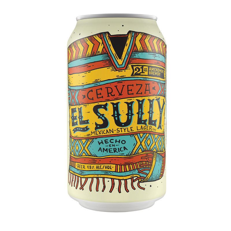 slide 2 of 2, 21st Amendment Brewery 21st Amendment El Sully Cerveza Beer - 6pk/12 fl oz Cans, 6 ct; 12 fl oz