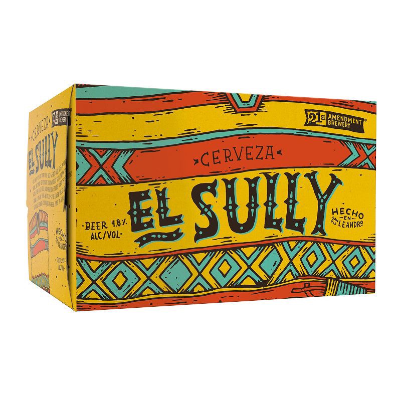 slide 1 of 2, 21st Amendment Brewery 21st Amendment El Sully Cerveza Beer - 6pk/12 fl oz Cans, 6 ct; 12 fl oz