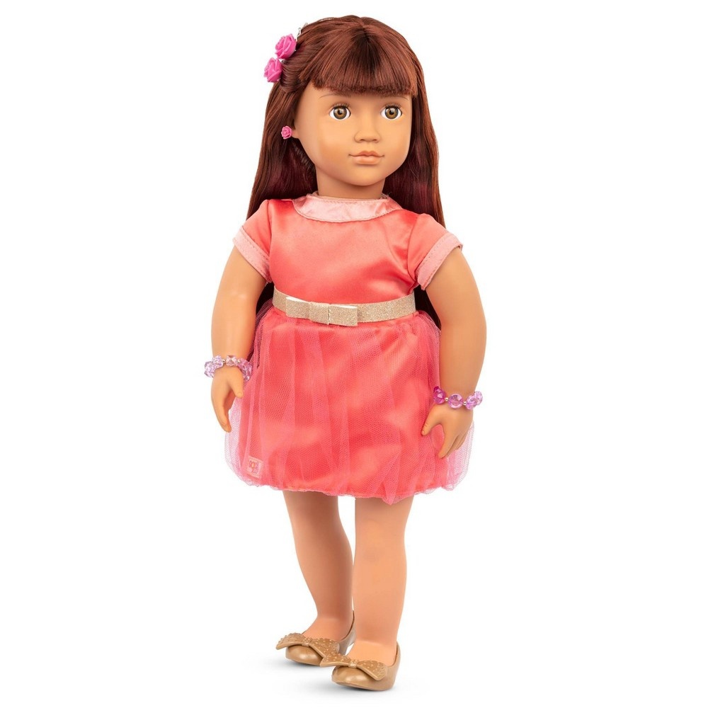 slide 4 of 5, Our Generation Adelita with Pierced Ears 18" Jewelry Doll, 1 ct