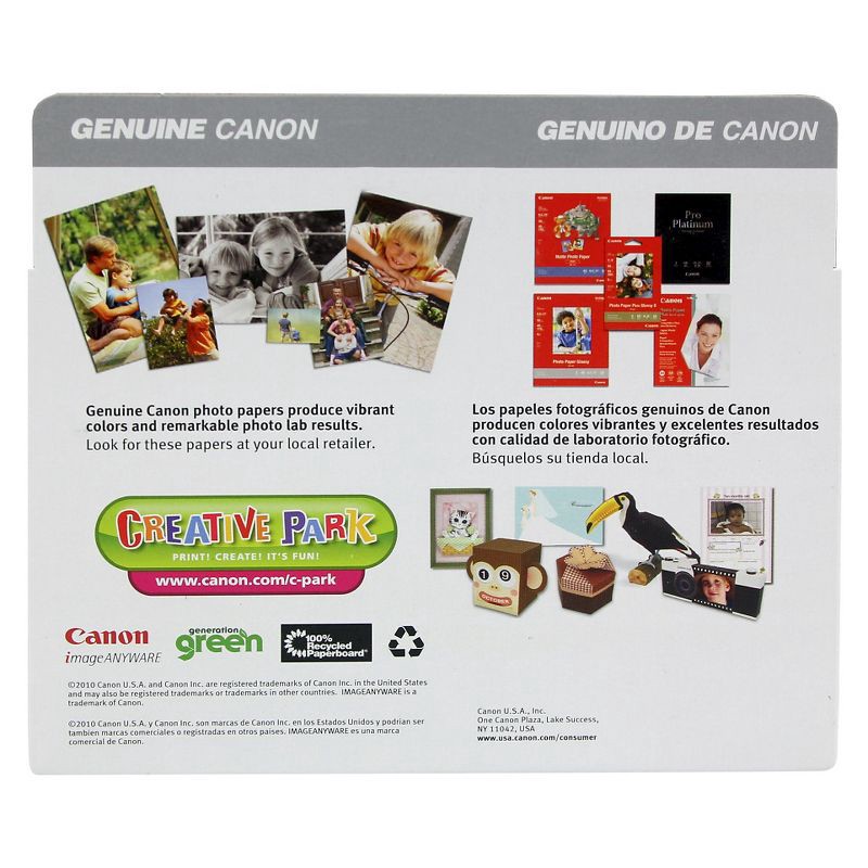 slide 4 of 4, Canon 210XL Black, 211XL Tri-color 2pk Ink Cartridges - Black, Tri-color (29738004), 2 ct