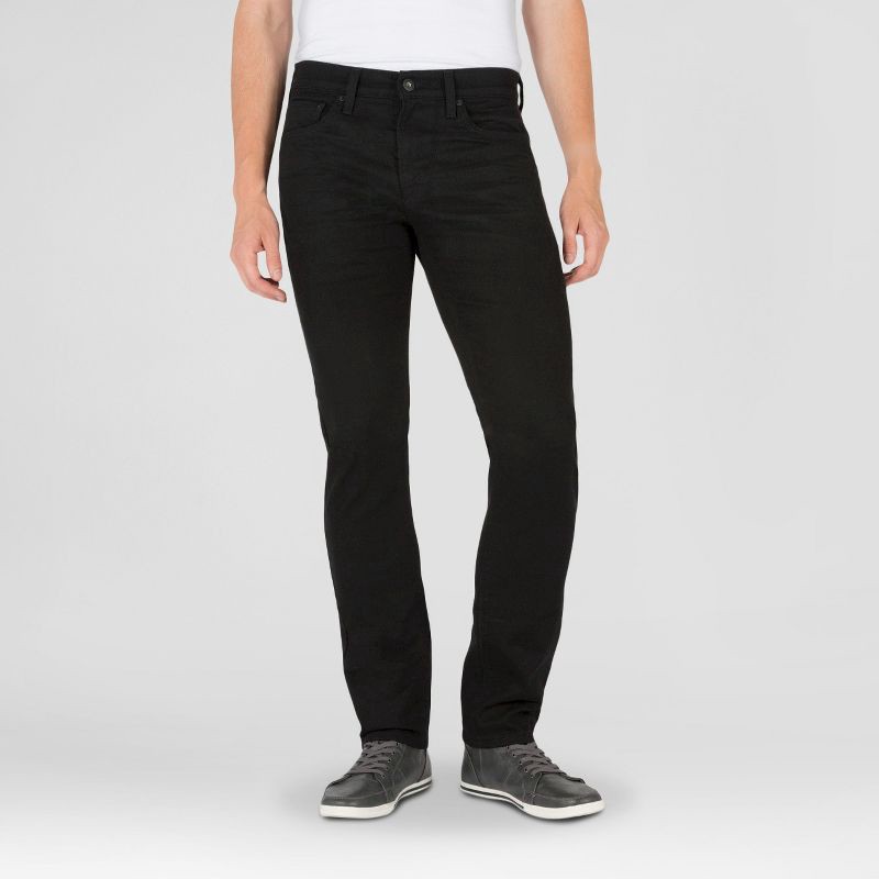 slide 1 of 3, DENIZEN from Levi's DENIZEN® from Levi's® Men's 216™ Slim Fit Jeans - Onyx 36x32: Heavyweight Denim, Stretch, Low Rise, 1 ct