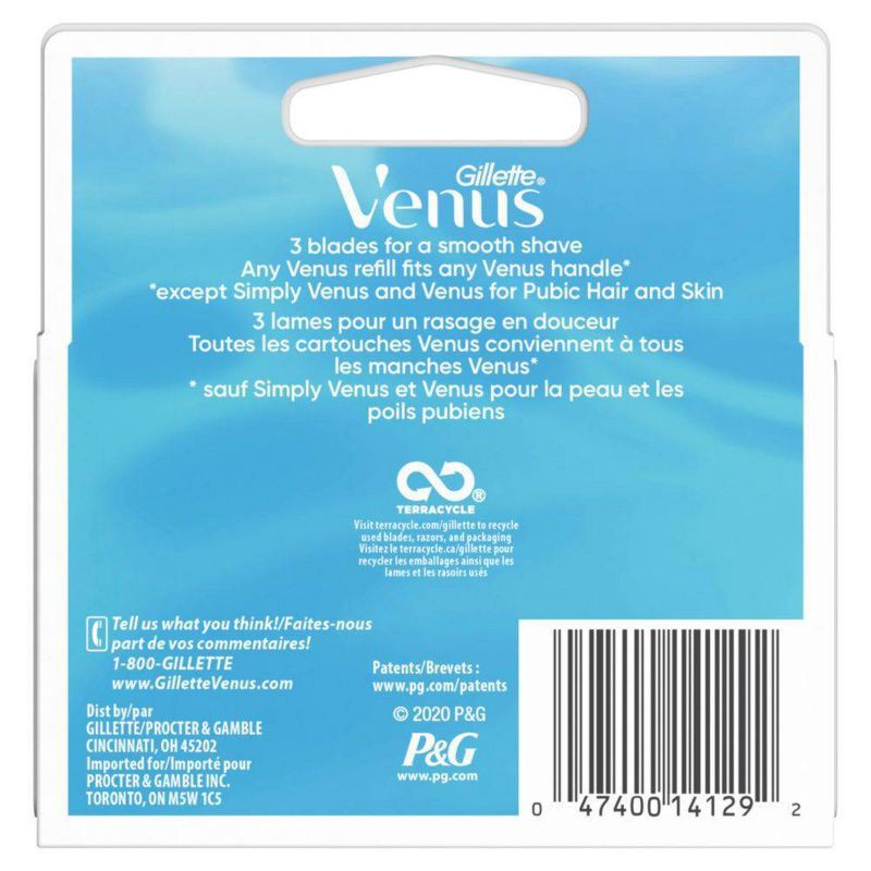 slide 9 of 9, Venus Smooth Women's Razor Blade Refills - 4ct, 4 ct