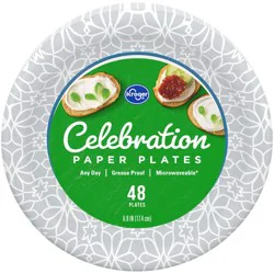 Kroger Celebrations Paper Plates