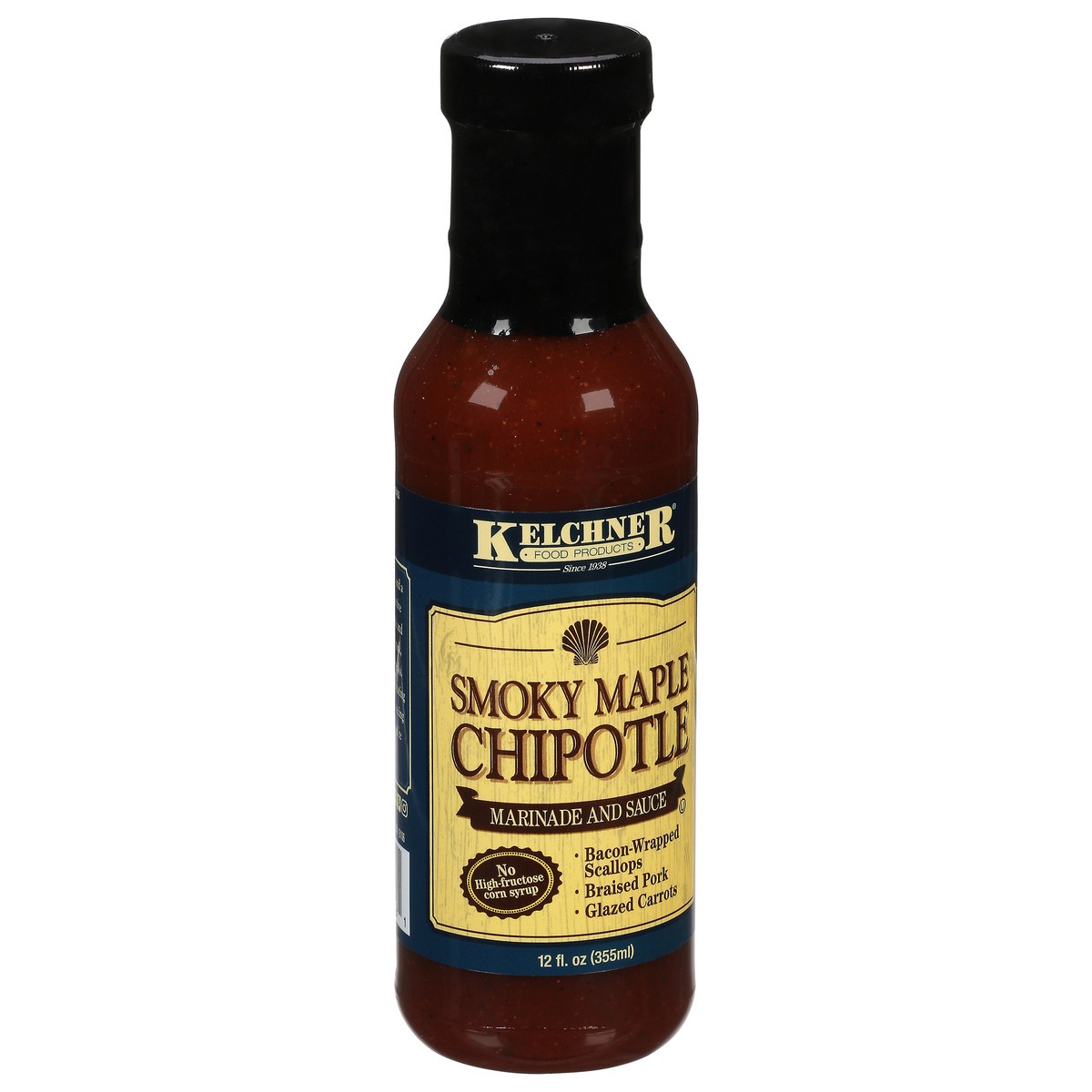 slide 4 of 9, Kelchner Food Products Smoky Maple Chipotle Marinade and Sauce 12 fl oz, 12 oz