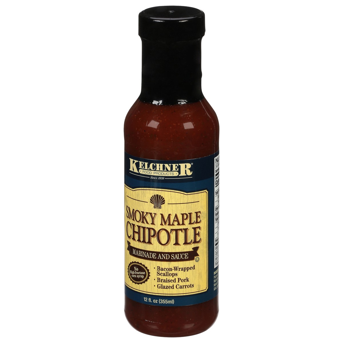 slide 3 of 9, Kelchner Food Products Smoky Maple Chipotle Marinade and Sauce 12 fl oz, 12 oz