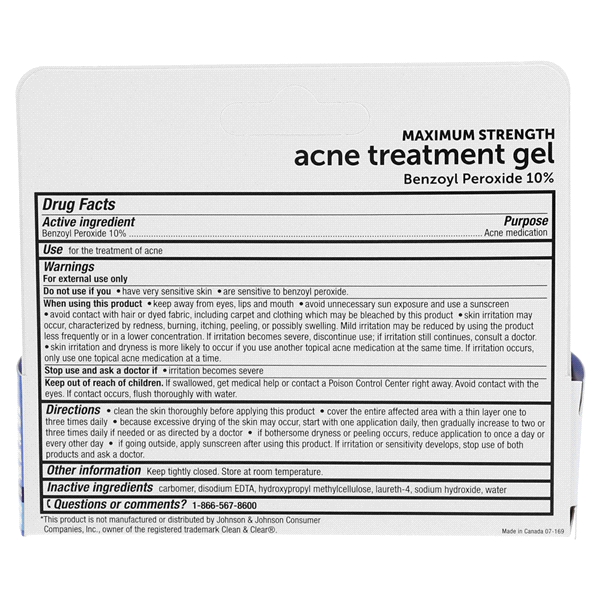 slide 2 of 9, Meijer Acne Treatment Gel, 1 oz