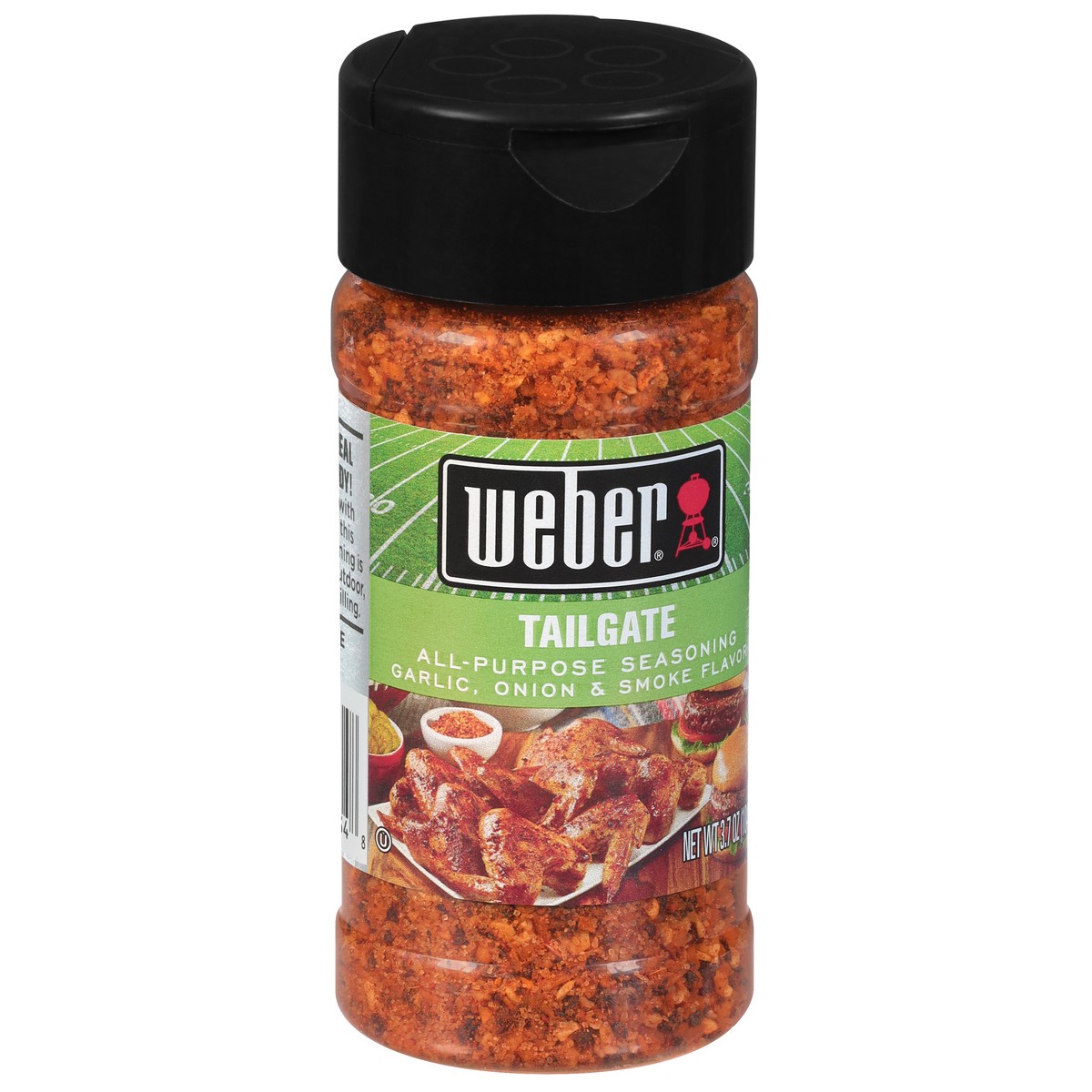 slide 8 of 8, Weber Tailgate All-Purpose Seasoning, 3.7 oz