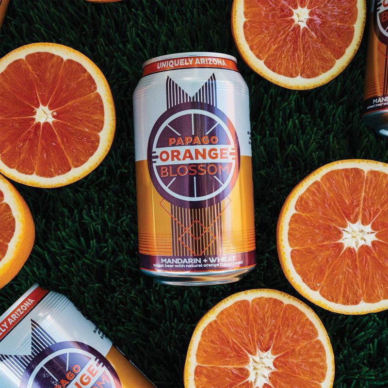 slide 4 of 5, Papago Brewing Co. Papago Orange Blossom Wheat Beer - 6pk/12 fl oz Cans, 6 ct; 12 fl oz