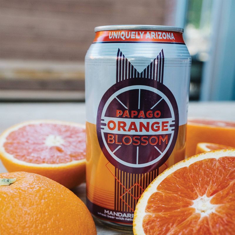 slide 5 of 5, Papago Brewing Co. Papago Orange Blossom Wheat Beer - 6pk/12 fl oz Cans, 6 ct; 12 fl oz
