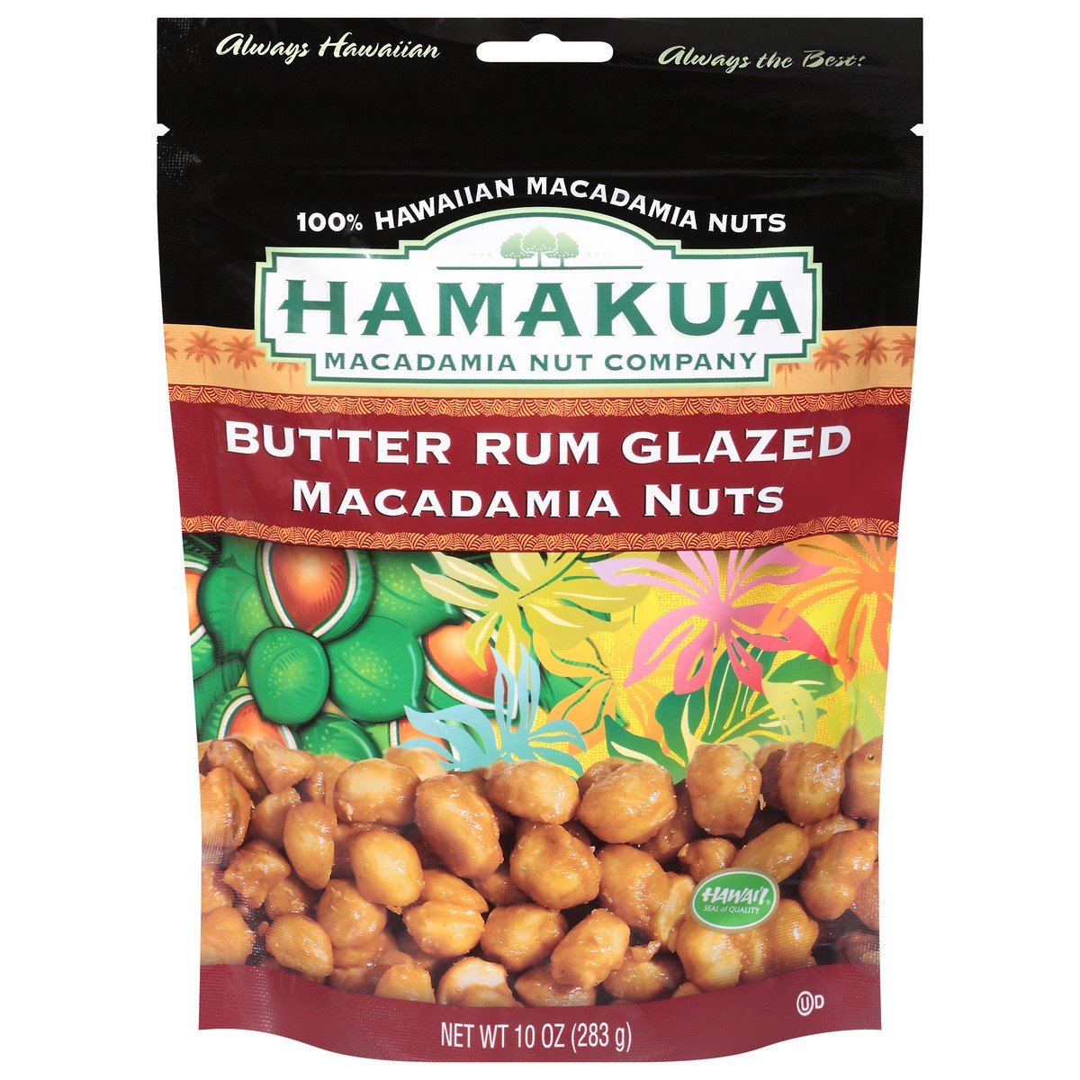 slide 1 of 13, Hamakua Butter Rum Glazed Macadamia Nuts 10 oz, 10 oz