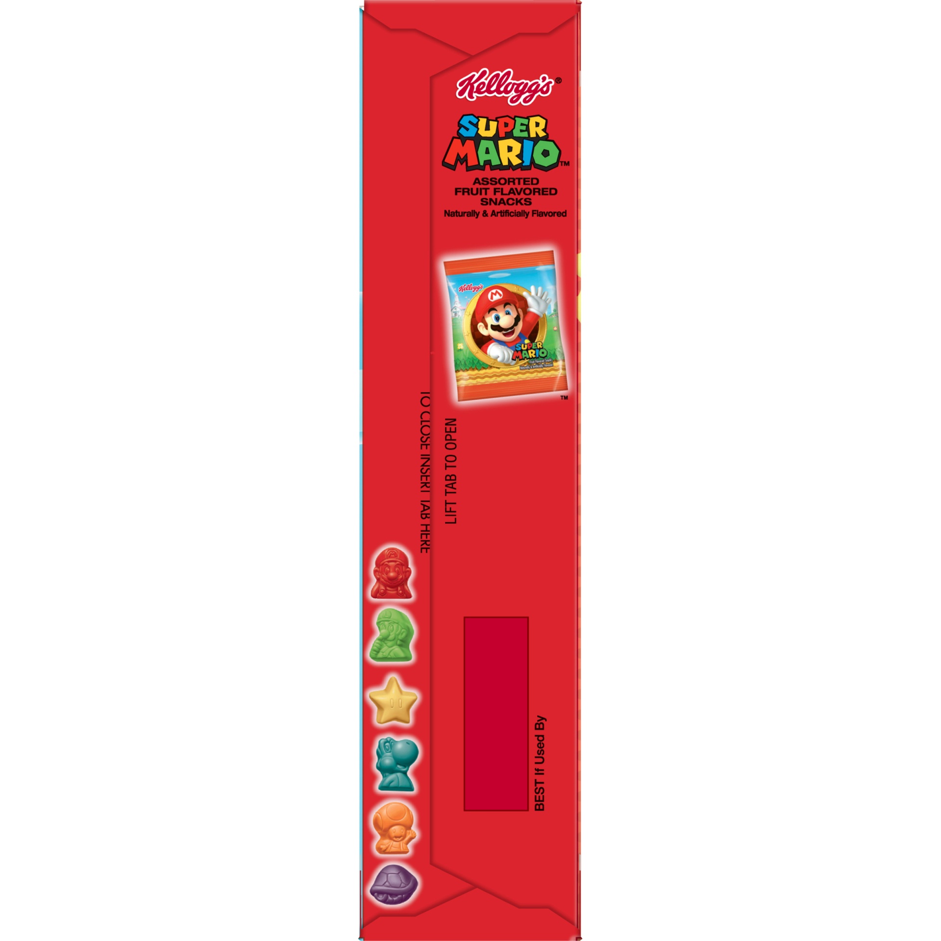 slide 3 of 7, Kellogg's Super Mario Assorted Fruit Snacks, 10 ct; 8 oz