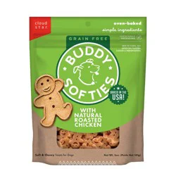 Buddy Biscuits Grain Free Chicken Soft & Chewy Treats Dog Treats - 5oz