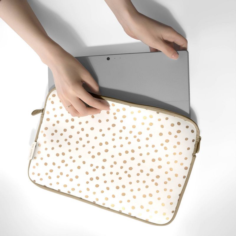 Dabney Lee 13.3 Laptop Sleeve Champagne Dot 1 ct Shipt