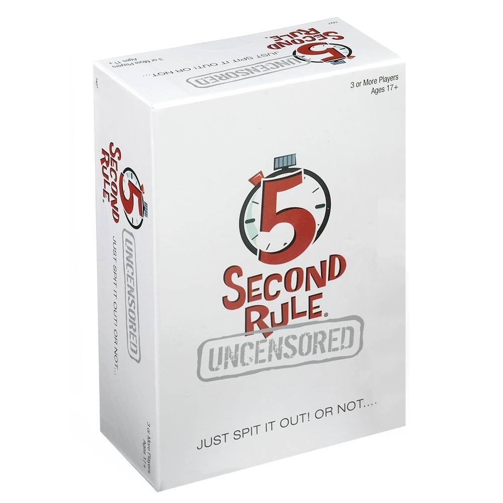slide 1 of 4, PlayMonster 5 Second Rule Uncensored Board Game, 1 ct