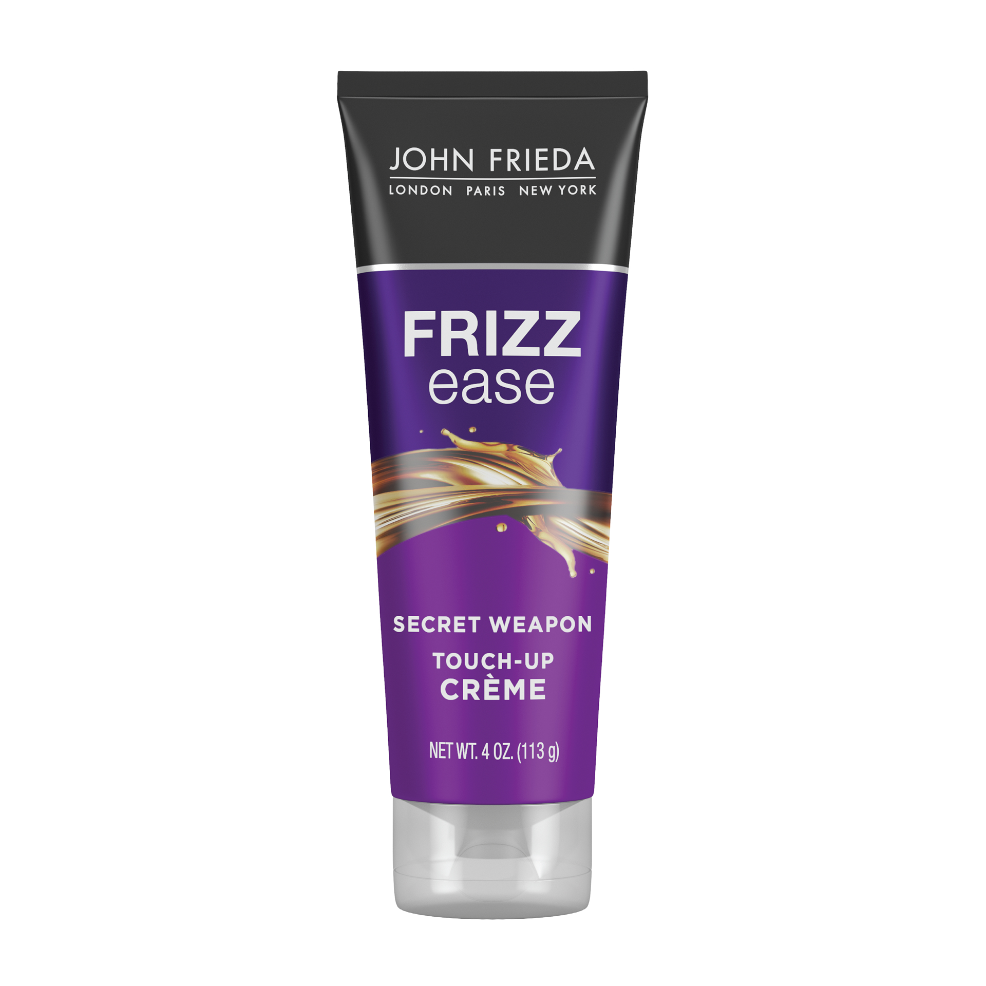 slide 1 of 7, John Frieda Anti Frizz, Frizz Ease Secret Weapon Touch-Up Crème, Anti-Frizz Styling Cream, Helps to Calm and Smooth Frizz-prone Hair, 4 Oz, 4 fl oz