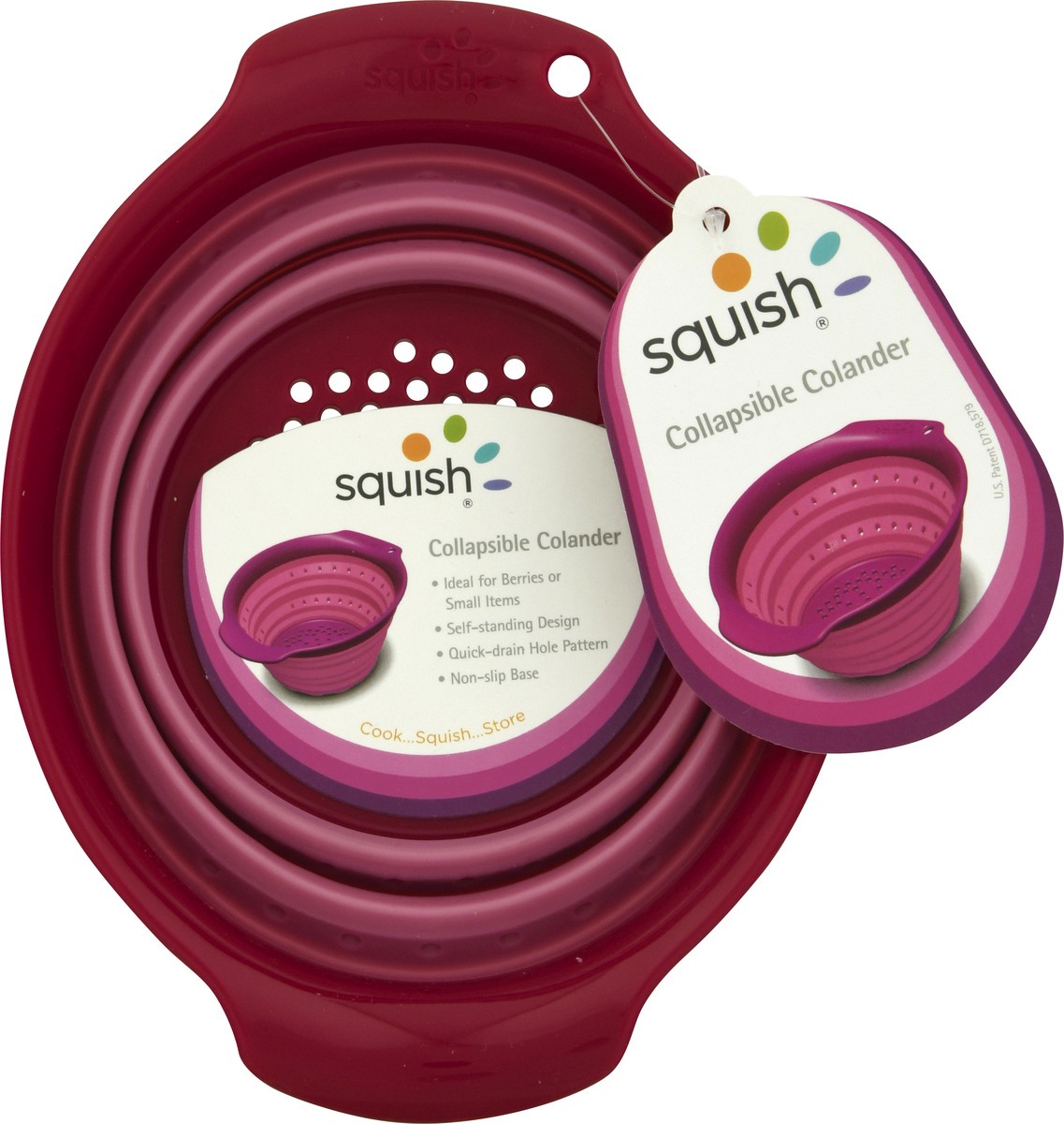 slide 9 of 11, Squish Collapsible Colander 1 ea, 1 ct