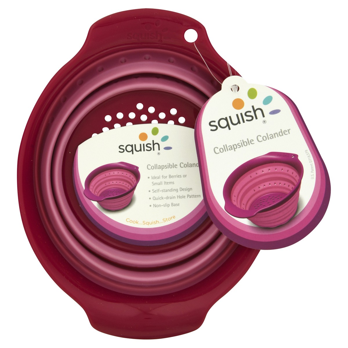 slide 6 of 11, Squish Collapsible Colander 1 ea, 1 ct