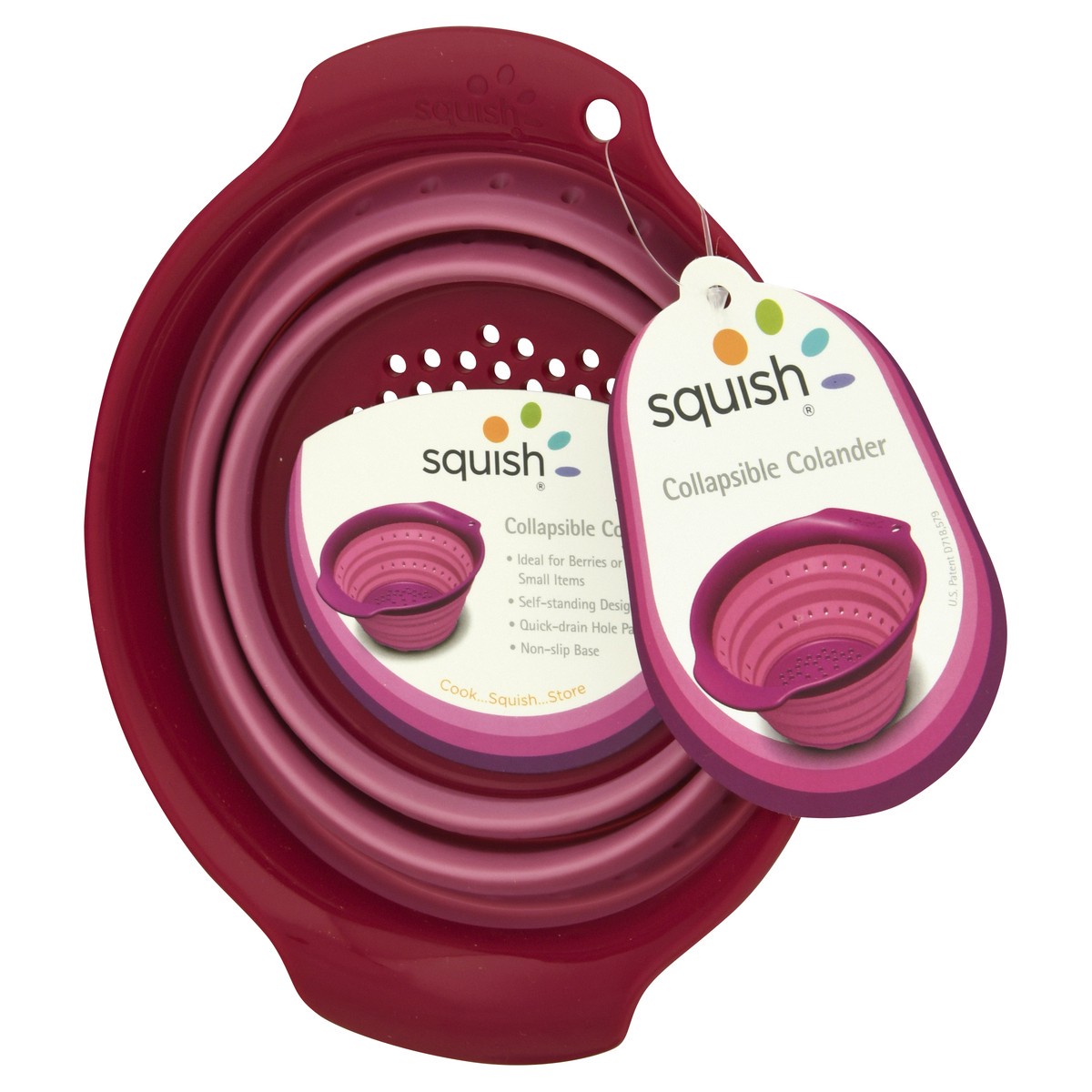 slide 7 of 11, Squish Collapsible Colander 1 ea, 1 ct