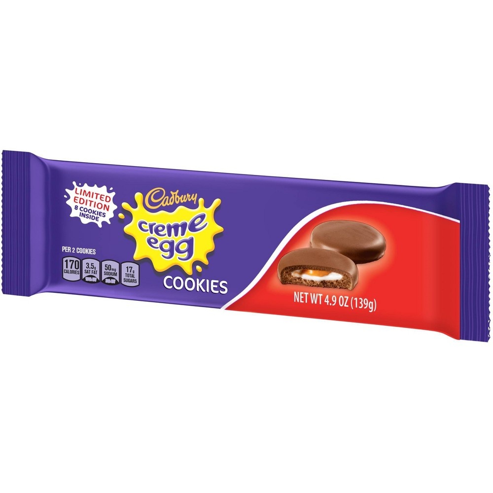 slide 3 of 3, Cadbury Biscuits Cadbury Creme Egg Cookies, 8 ct, 3.6 oz