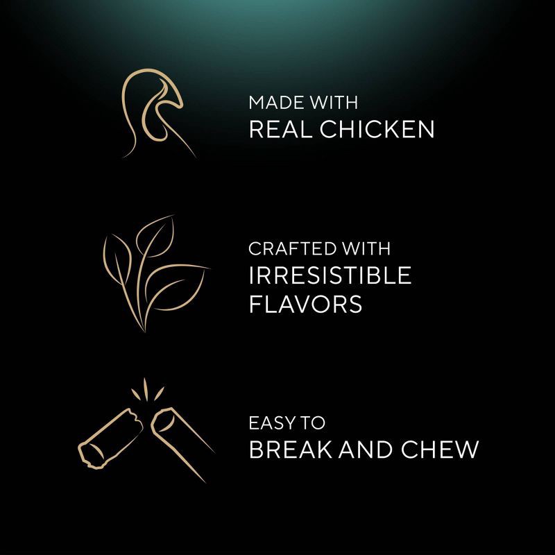 slide 4 of 12, Sheba Meaty Tender Sticks with Chicken Jerky Cat Treats - 0.7oz/5ct, 0.7 oz, 5 ct