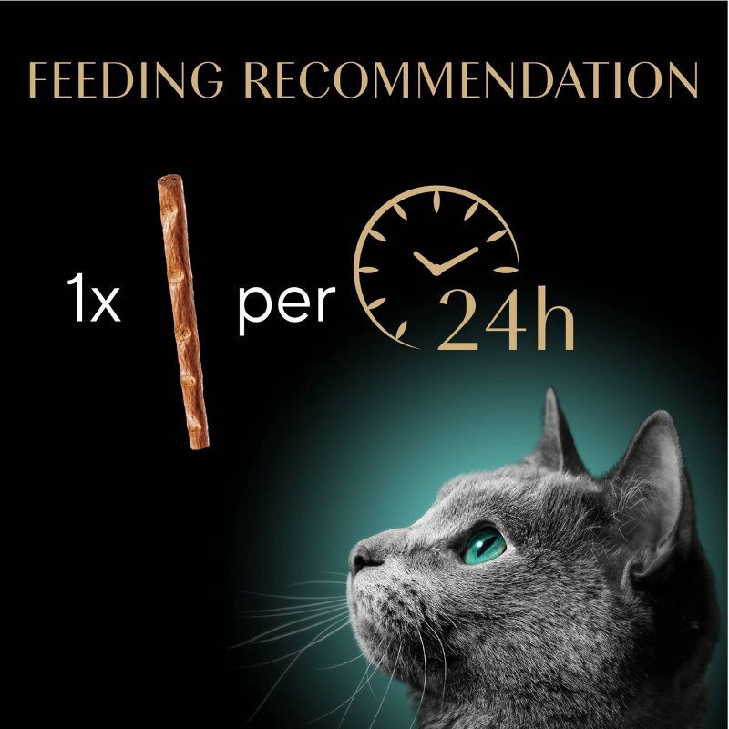 slide 9 of 10, Sheba Meaty Tender Sticks Salmon Flavor Jerky Cat Treats - 0.7oz/5ct, 0.7 oz, 5 ct