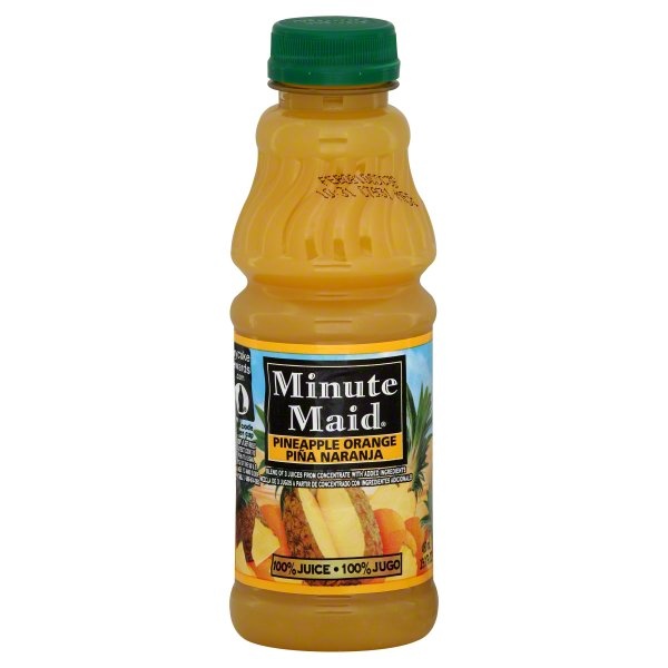 slide 1 of 1, Minute Maid Pineapple Orange Juice - 15.2 fl oz, 15.2 fl oz