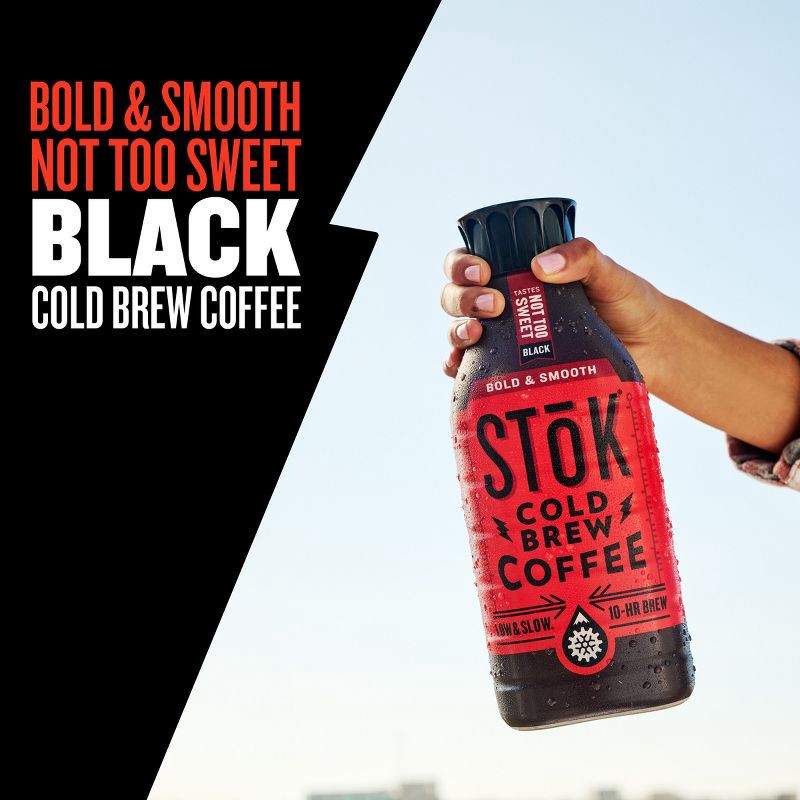 slide 3 of 13, SToK Not Too Sweet Black Cold Brew Coffee - 48 fl oz, 48 fl oz