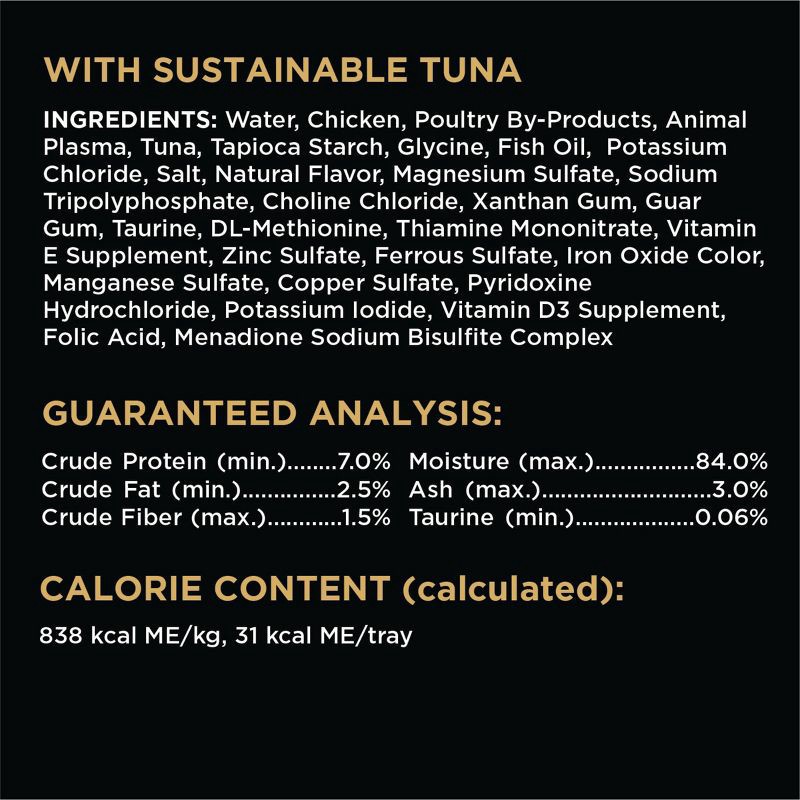 slide 8 of 9, Sheba Perfect Portions Cuts In Gravy Salmon & Sustainable Tuna Premium Wet Cat Food Salmon & Tuna Entrée - 2.6oz/12ct Variety Pack, 2.6 oz, 12 ct