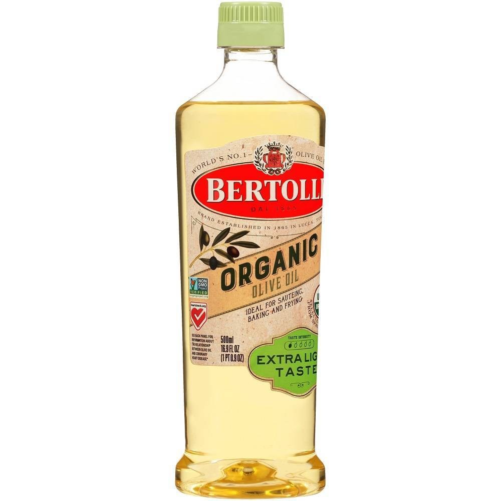 slide 3 of 4, Bertolli Extra Light Tasting Organic Olive Oil, 16.9 oz