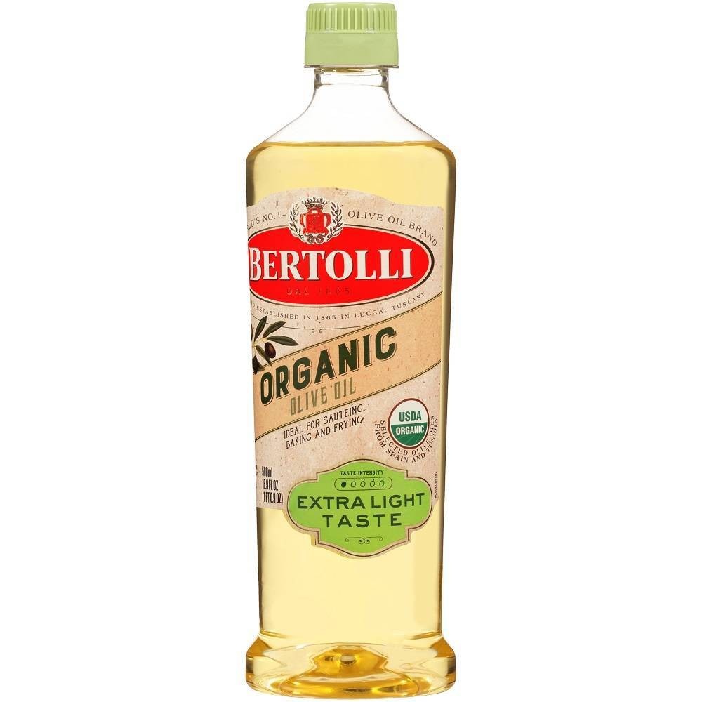 slide 4 of 4, Bertolli Extra Light Tasting Organic Olive Oil, 16.9 oz