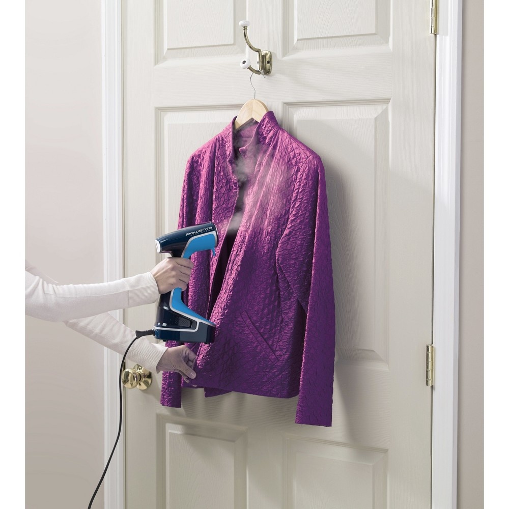 slide 4 of 4, Rowenta Garment Steamer - Blue, 1 ct